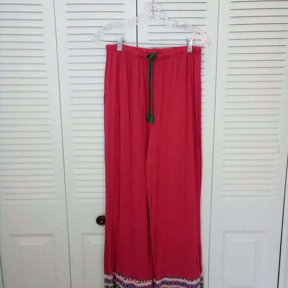 MATILDA JANE S CHRISTMAS PAJAMA SET SNOW FLAKES REINDEERS TREES STRIPED HENLEY - Picture 2 of 10